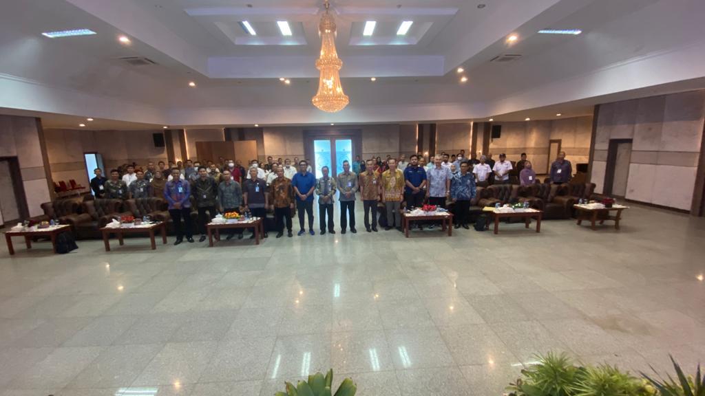 Disperindag Provinsi Babel Rakor Pengembangan Hilirisasi Industri Timah Batangan  