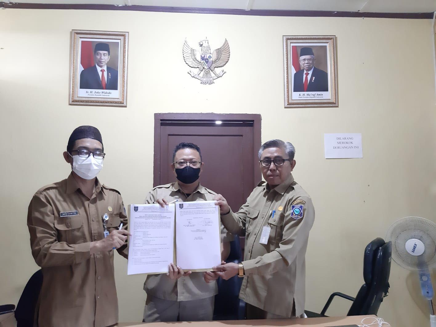 Sertijab Kepala UPTD. BPSMB Babel Dari Armaini Ke Rifat Syafitri