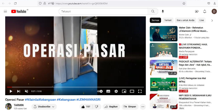 Pemantapan Nilai-Nilai Kebangsaan, Pejabat Disperindag Babel Angkat Judul Operasi Pasar, Nilai Keadilan Untuk Kesehateraan