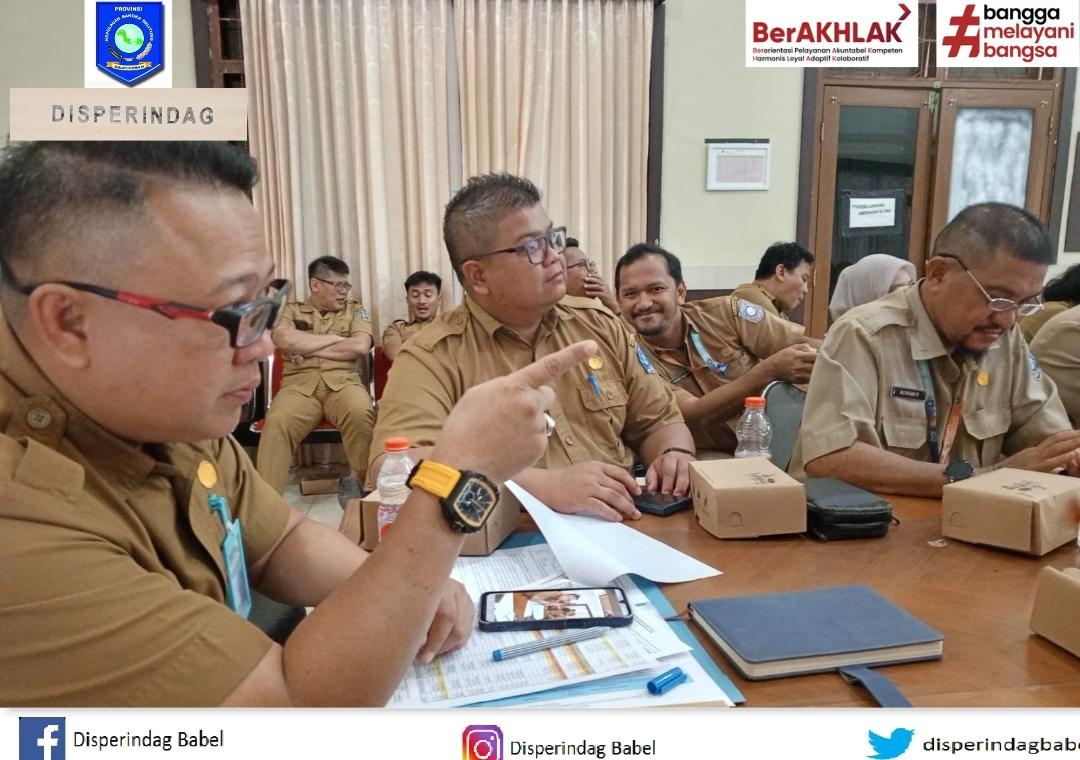 Tingkatan PDRB Lapangan Usaha Indag. Disperindag Babel Gelar Evaluasi Kinerja Ke II 2025. 