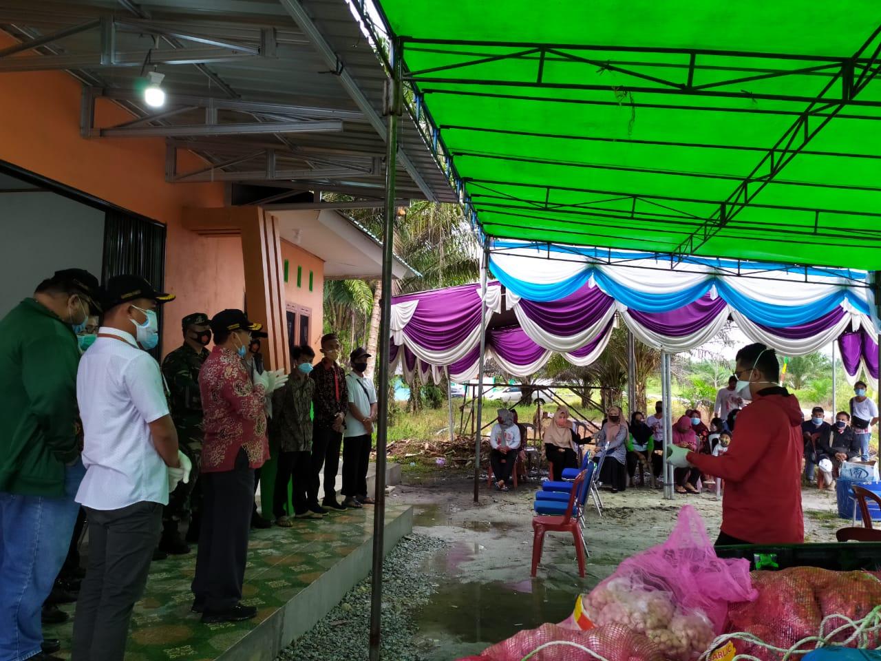 Disperindag Babel  Gelar Pasar Murah  di  Desa Bangka Kota