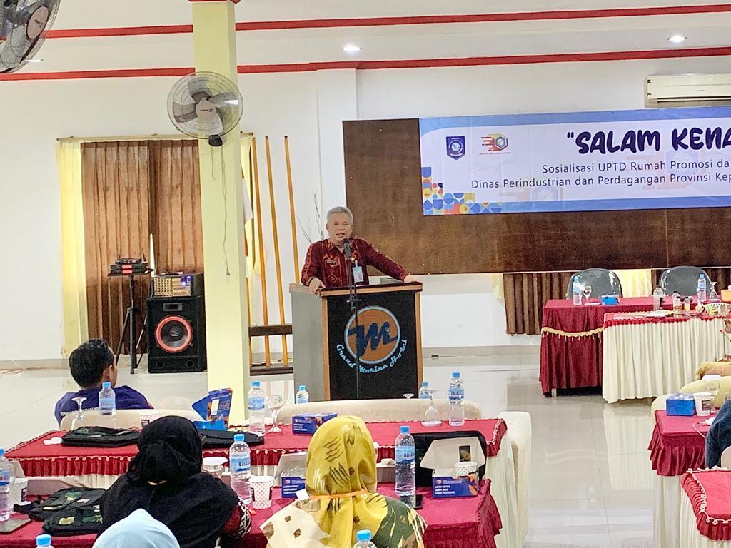 UPTD. RPK Disperindag Provinsi Babel Sosialisasi “Salam Kenal” Ke IKM & UMKM Basel