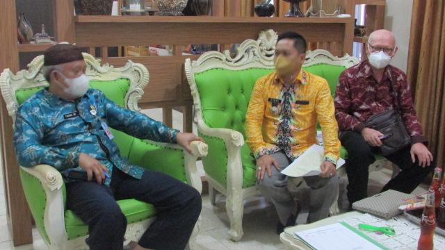 Disperindag Provinsi Lampung Kunjungi Disperindag Babel Untuk Mengimplementasikan Perdagangan Komoditi Antar Pulau.