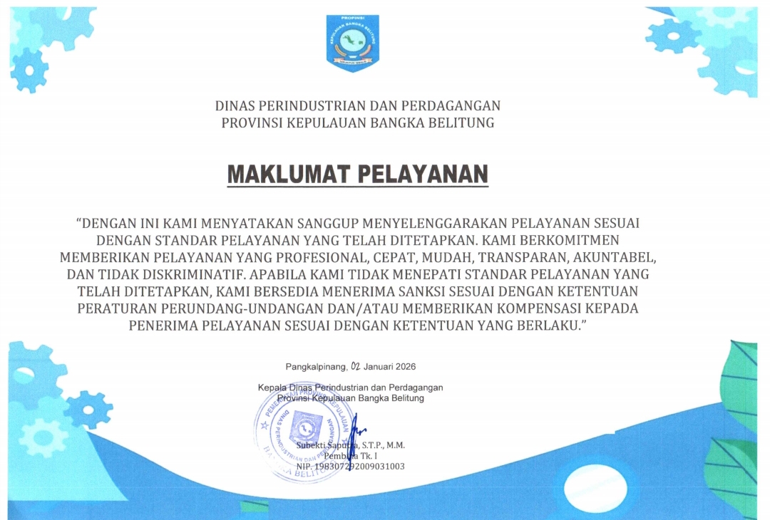 Maklumat Pelayanan