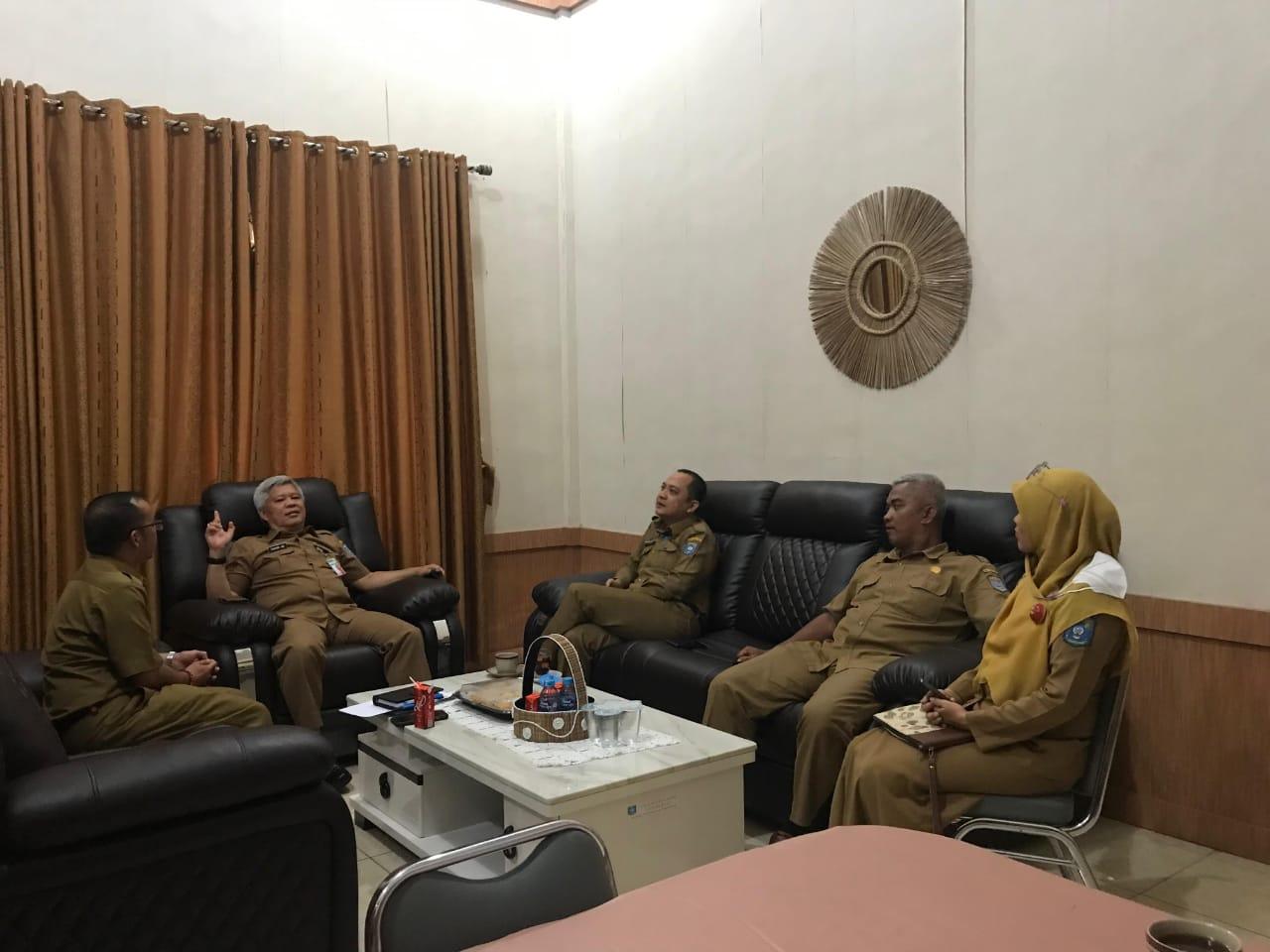 Disperindagkop dan UKM Bateng, Disperindag Babel Diskusi Pameran Inacraft 2024