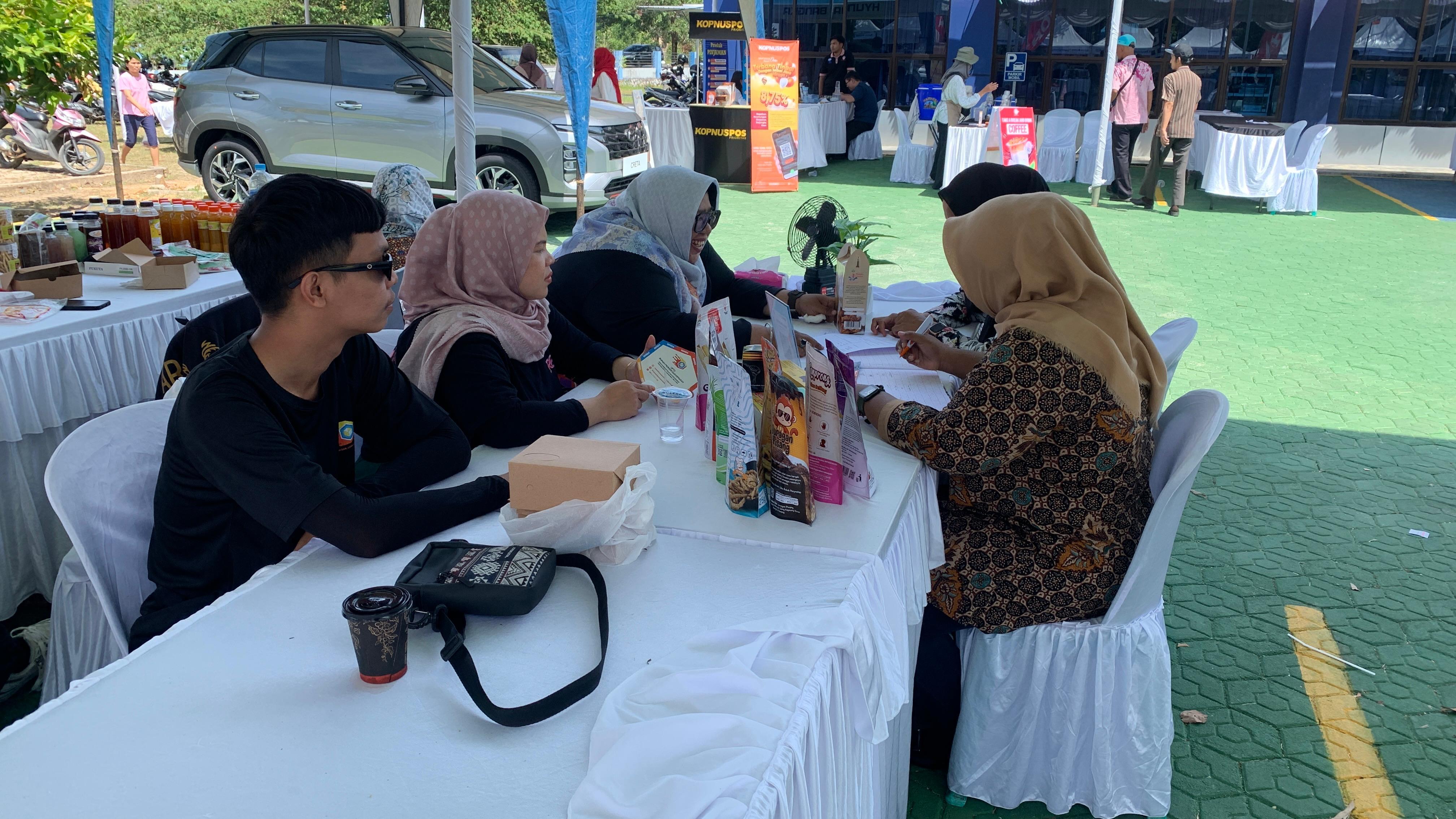 UPTD. RPK Disperindag Babel Buka Gerai Kosultasi dan Cetak Kemasan Di Festival KUKM 2024