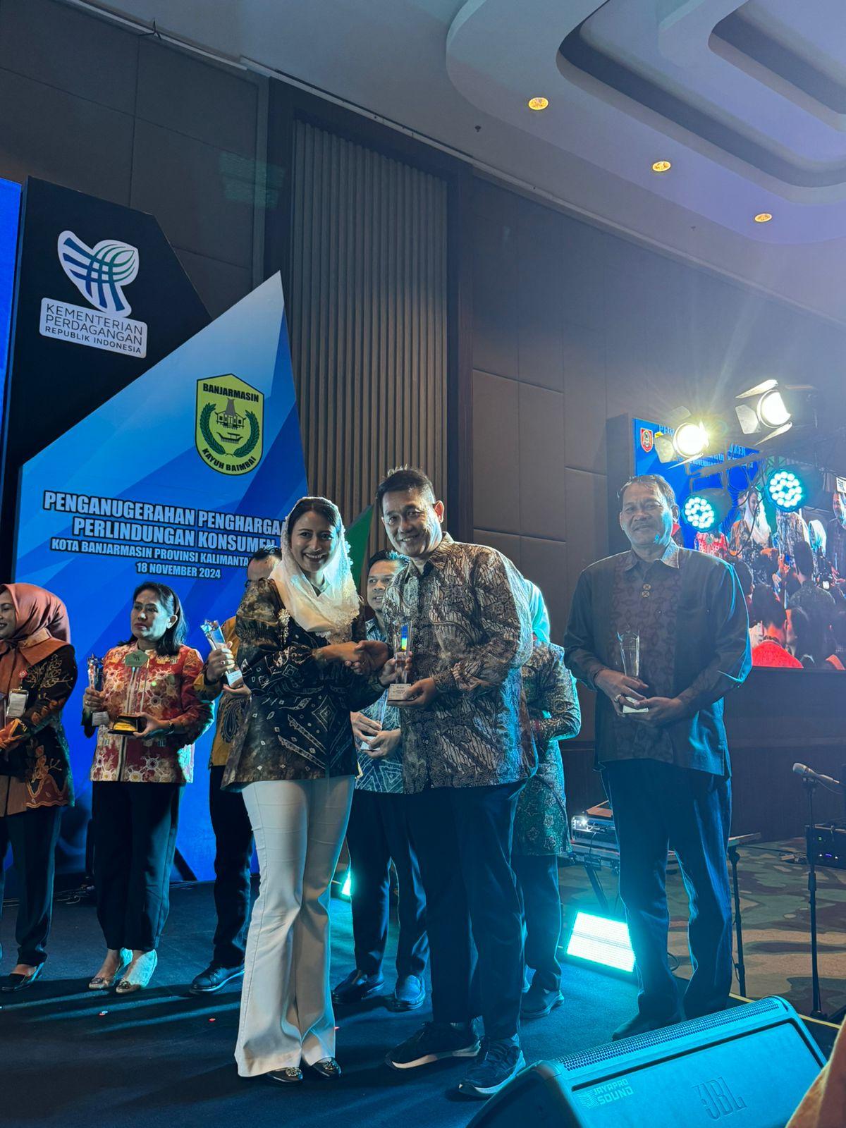 Disperindag Babel Mendapat Penghargaan, Provinsi Peduli Perlindungan Kosumen 2023