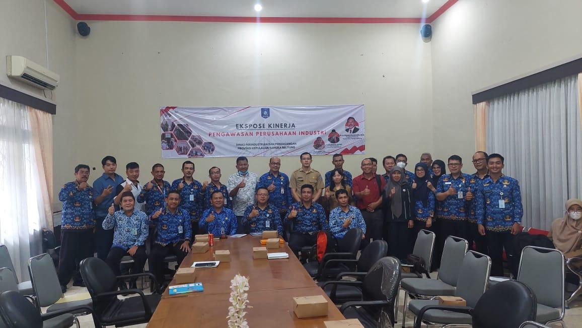 Tingkatkan Kepedulian Akan Kepatuhan Perizinan Pelaku Industri, Pemprov Babel Gelar Ekspos Kinerja Pengawasan Industri