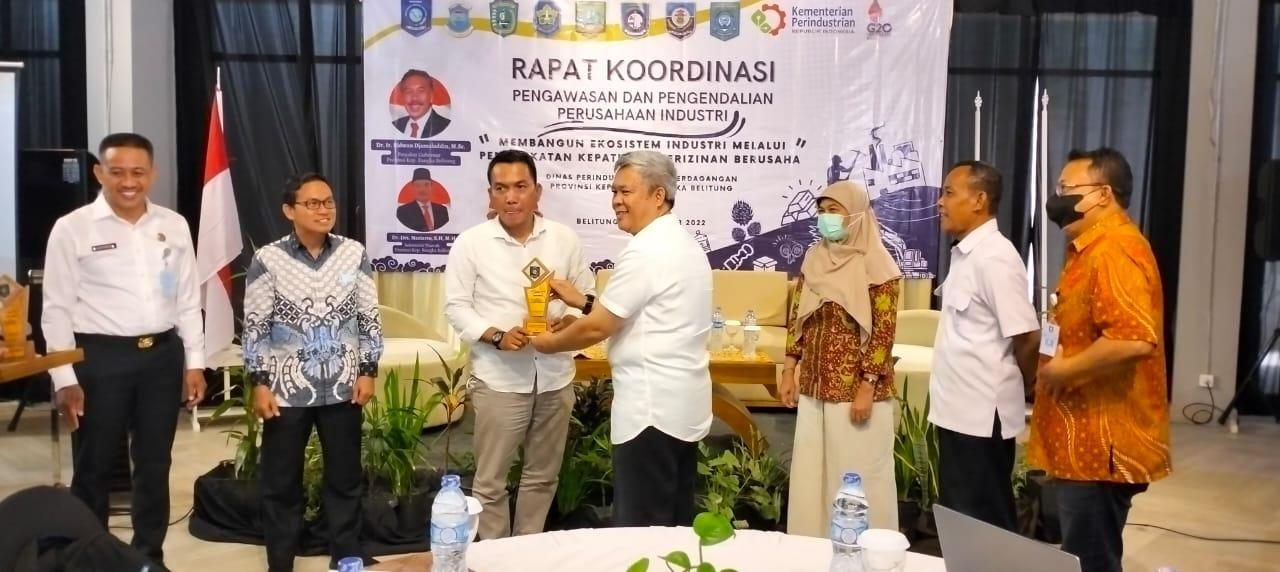 Disperindag  Provinsi Babel Laksanakan Rakor Wasdal  Industri. Kadis Perindag Babel Sebut Rakor Bersinergi Membangun Wasdal Yang Kuat