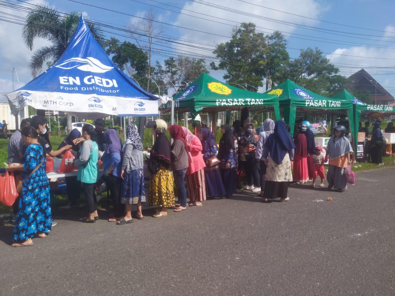 Pertahankan Inflasi. Disperindag Babel Gelar Operasi Pasar, Sajikan Sembako dan Hasil Pangan.