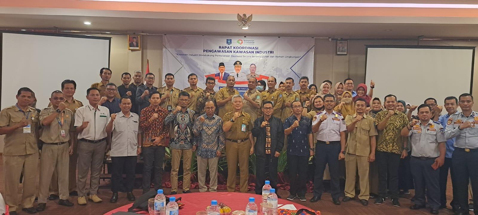 Disperindag Babel Gelar Rakor Pengawasan Kawasan Industri