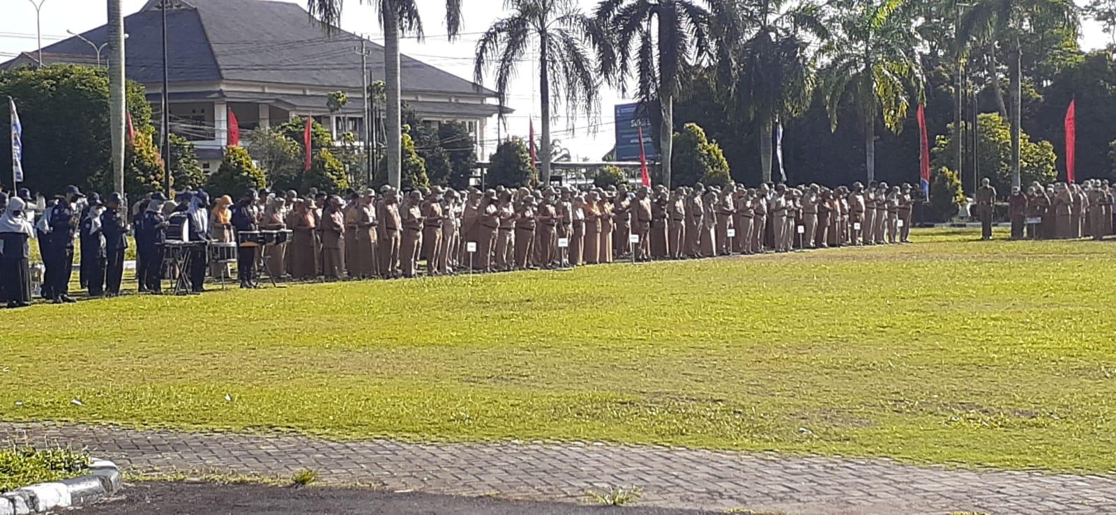 Disperindag Babel Bersama Kesbangpol Babel Bangkitkan Semangat Hari Kebangkitan Nasional Ke-114