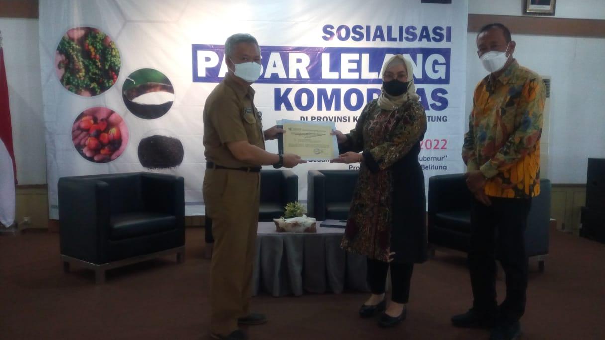 Pemprov Babel Dapat Persetujuan Mengadakan  Pasar Lelang Komoditas