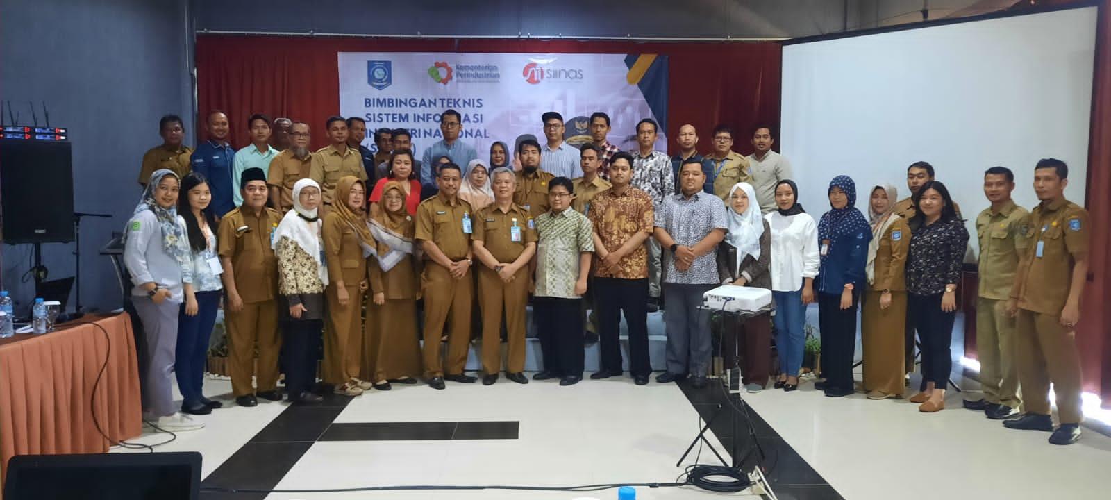 Ciptakan SDM Berkulitas. Disperidag Provinsi Babel Gelar Bimtek SIINAS