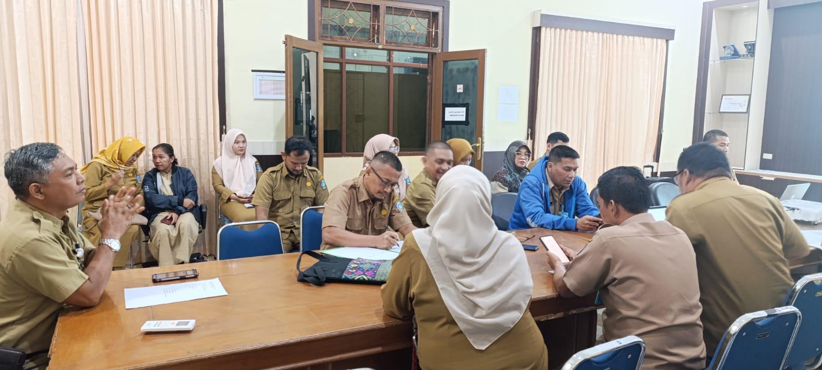 Tingkatkan Kinerja 2025. Disperindag Babel Gelar Rapat Evaluasi Laporan Kinerja 2024