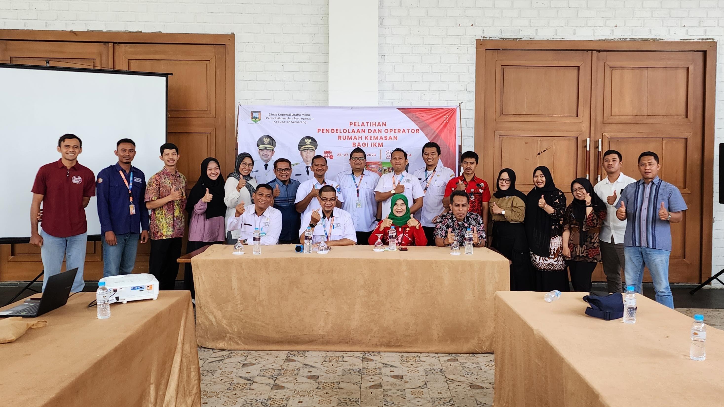 Dinas DKUPP Kabupaten Semarang, Belajar Kemasan Di UPTD. RPK Babel