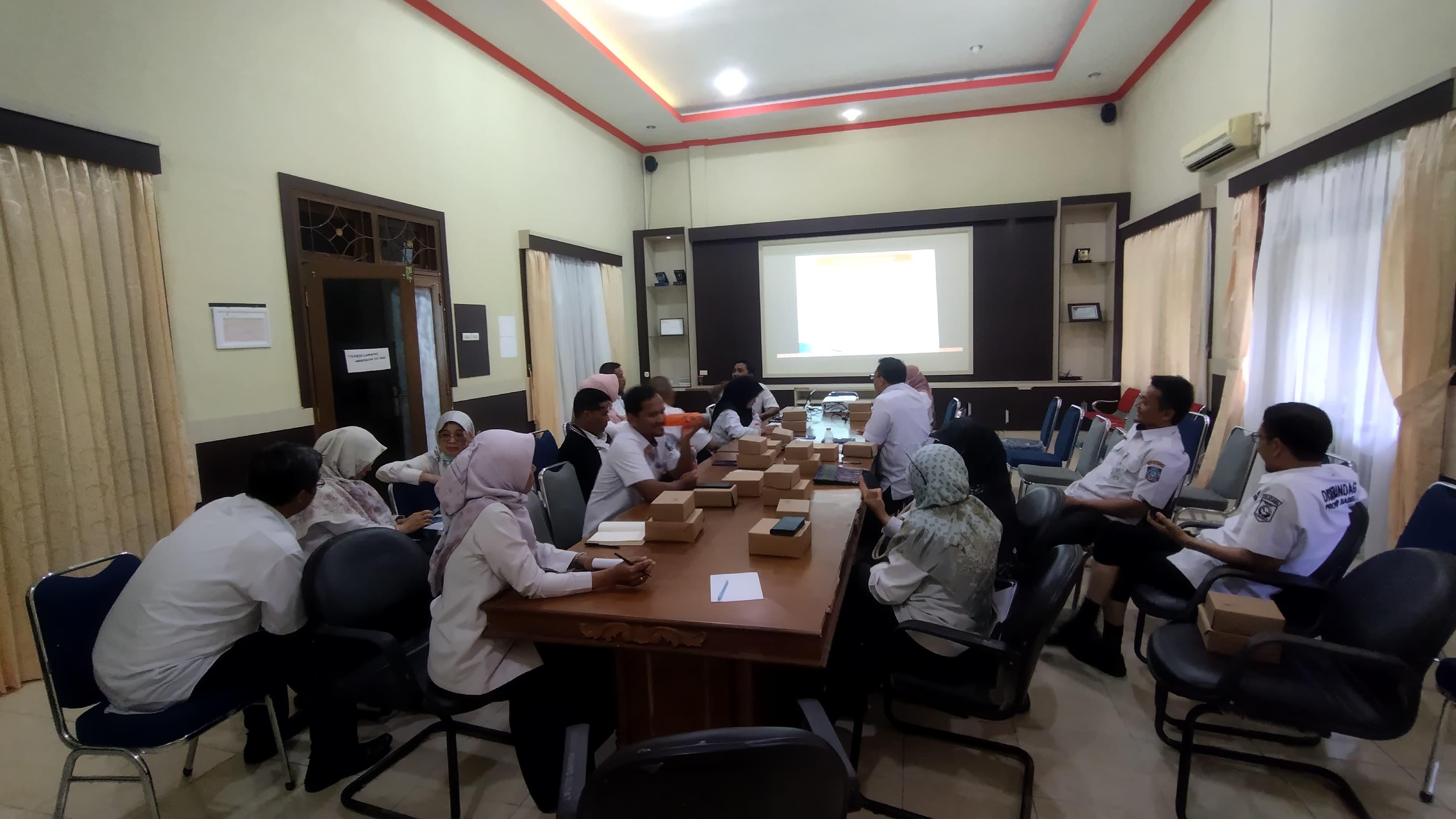 Cegah Penyalagunaan Narkoba. Sekdis Ajak Pegawai Disperindag Babel Jauhi Narkoba