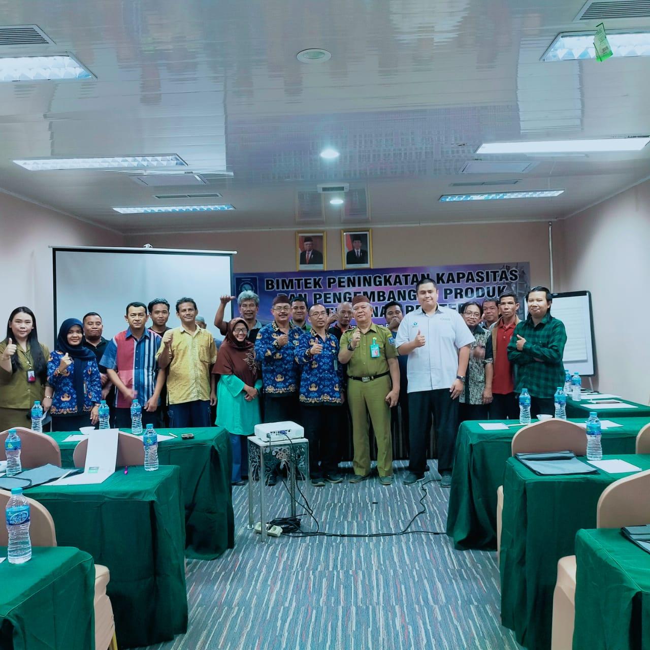 Disperindag Provinsi Babel Berikan Bimtek Pengembangan Produk Kerajinan Pewter