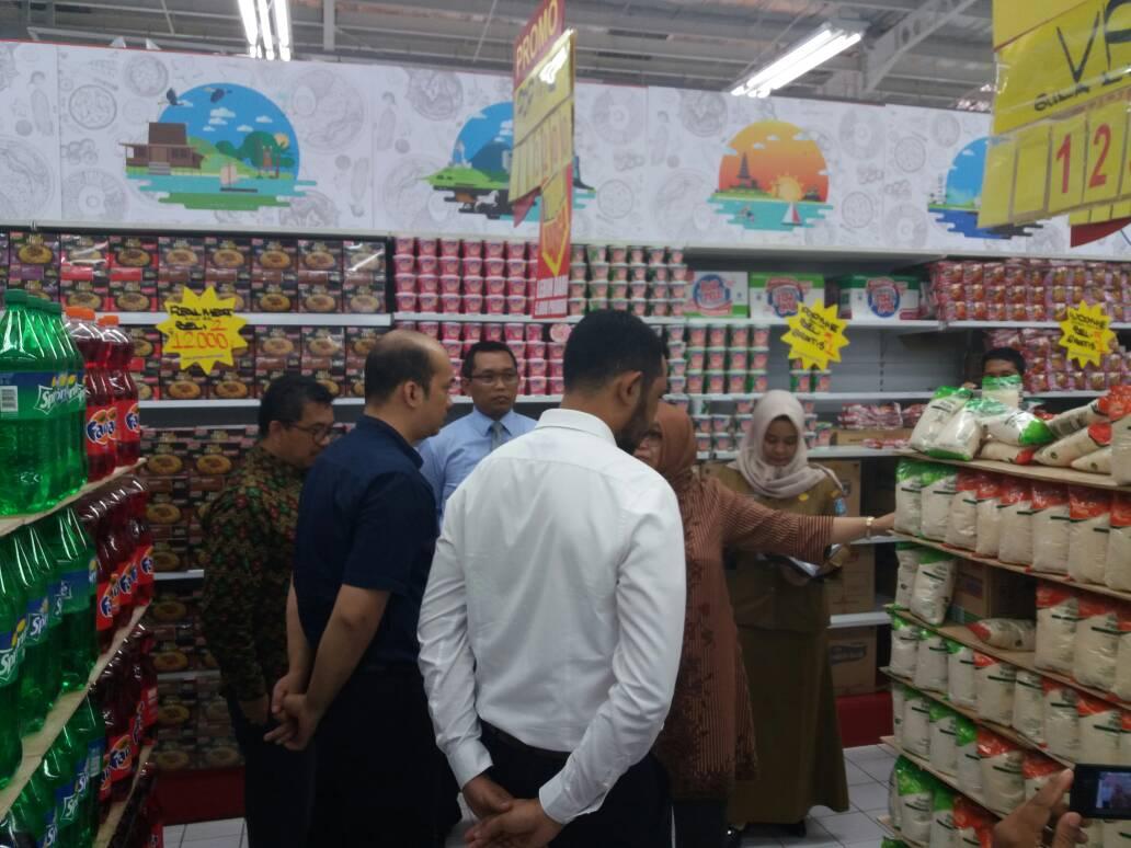 KPPU RI, Disperindag Babel, BI dan Reskrimsus Polda Gelar Sidak Harga Pangan
