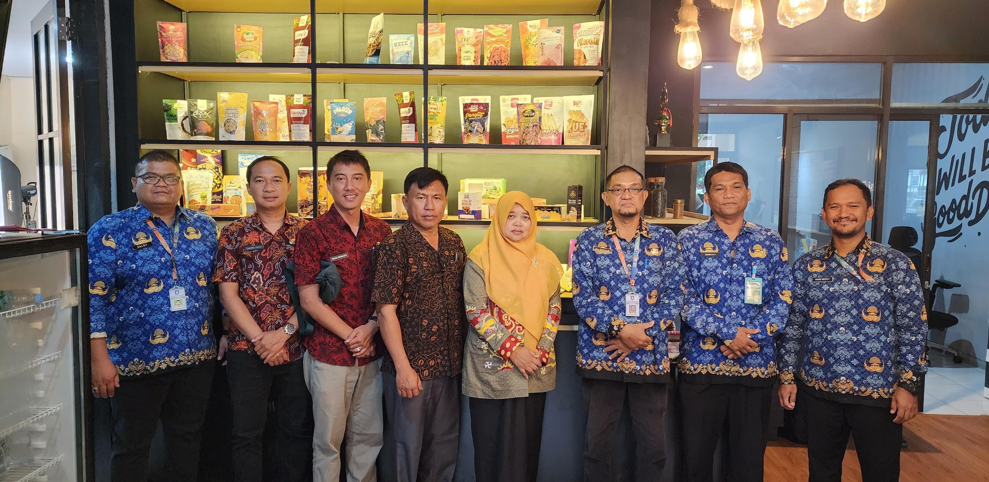 Dinas Tenaga Kerja dan Perindustrian  Lampung Barat, Studi Pembelajaran Rumah Kemasan Ke UPTD. RPK  Babel.