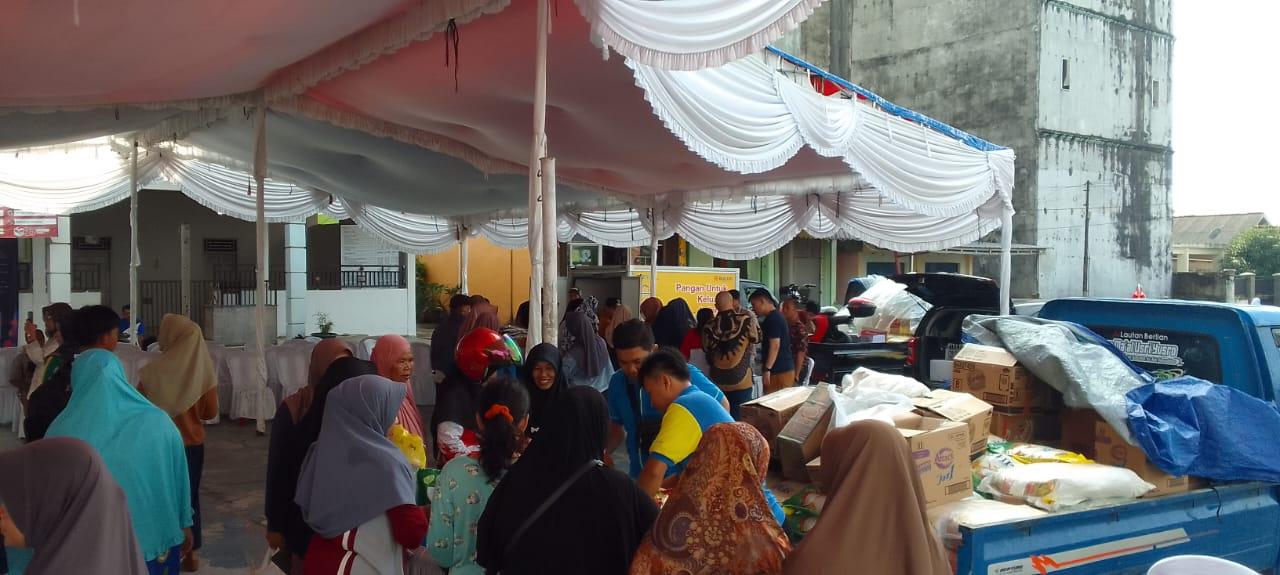 Jelang Ramadhan, Disperindag Babel dan BI,  Gelar Pasar Murah di Desa Air Lintang, Babar. 