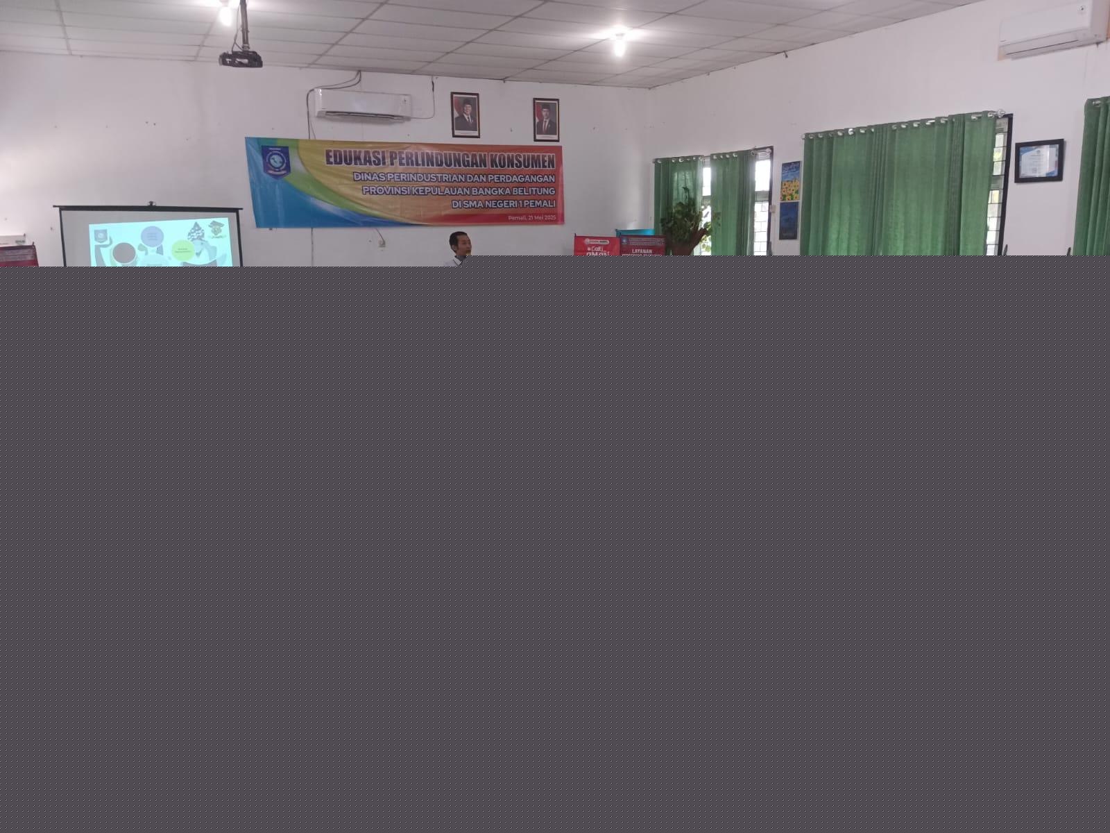 Disperindag Babel Berpartisipasi Perangi Narkoba, Himbau Pelajar SMA 1 Pemali, Jauhi Narkoba