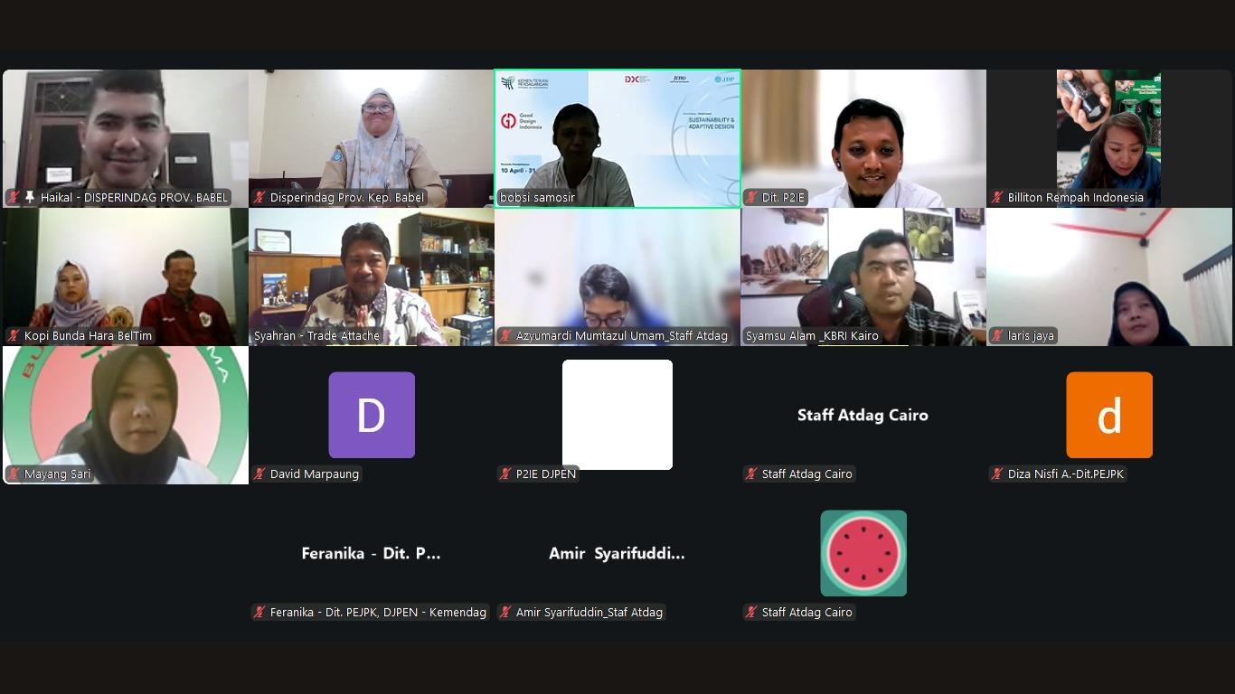 Produk Lada dan Kopi Asal Babel Di Perkenalkan Ke Mesir, Oleh Disperindag Babel, Kemendag dan Perwadag RI. 