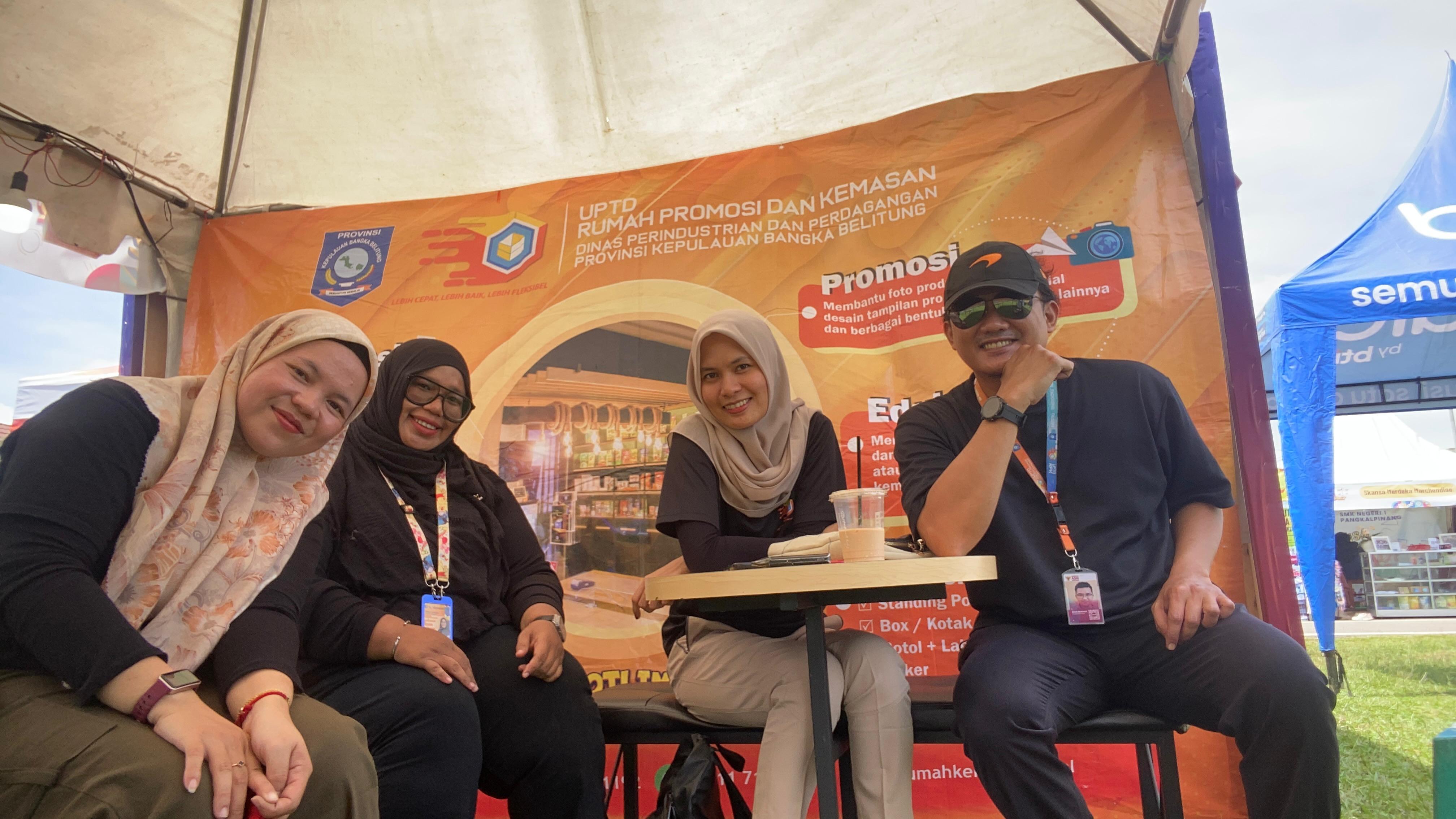 Memupuk Generasi Muda Babel Jadi Enterpreneurship Di JEF Vol II 2025, RPK Menggelar Desain On The Spot RPK dan Takshow. 