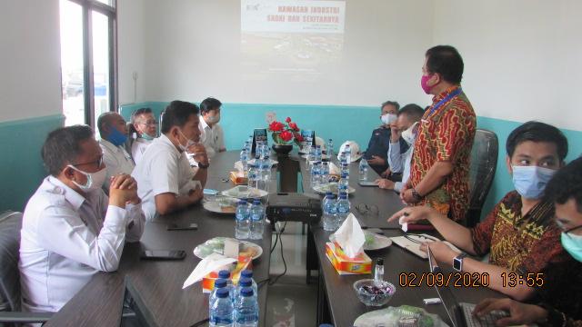 Tim Bapenas RI , Pemprov dan PT. RBA disuksi KIS