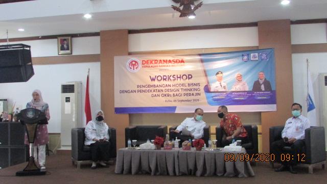 200  IKM dan UMKM ikuti Workshop Model  Bisnis Dekranasda Babel