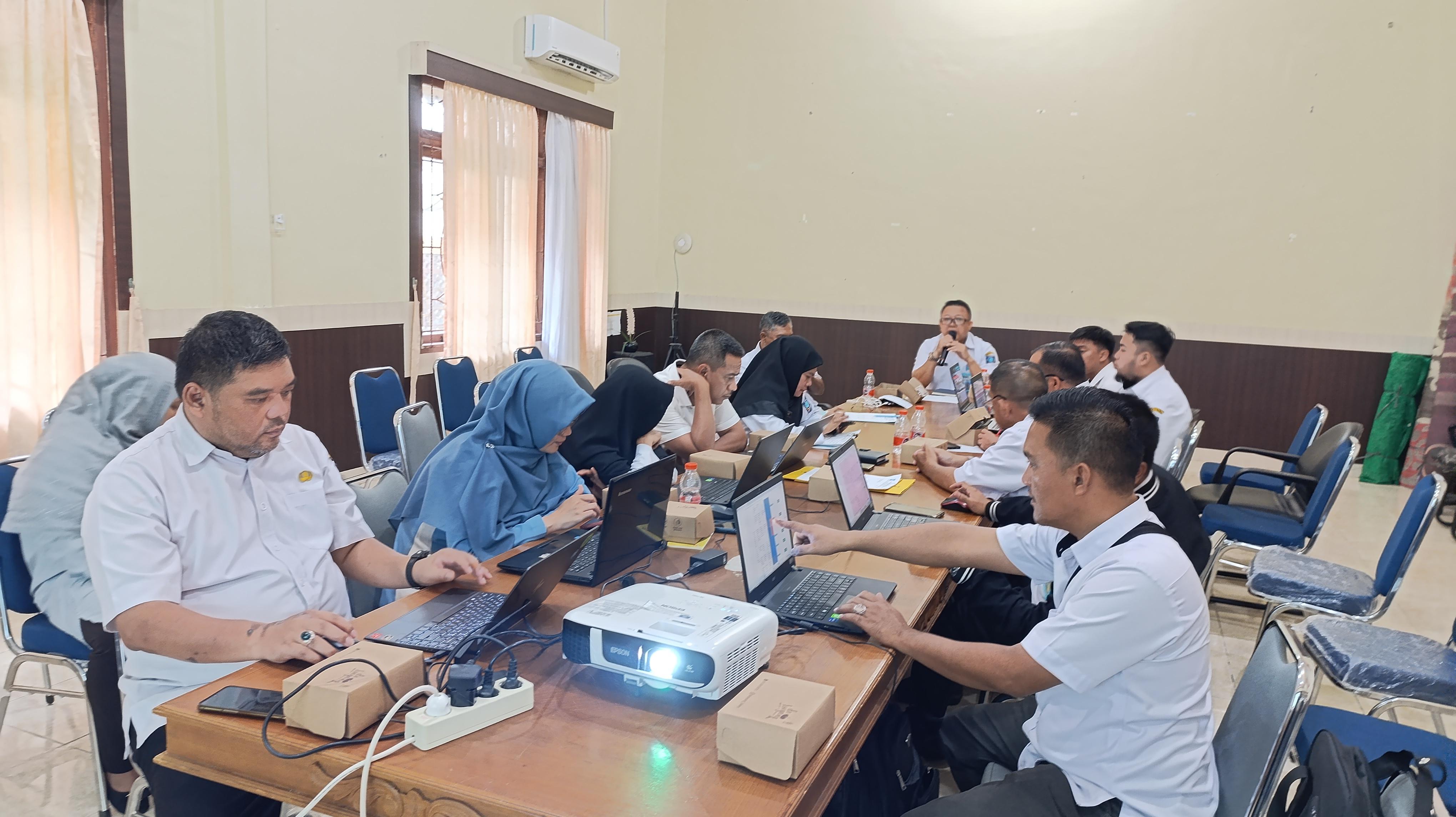 Disperindag Babel Gelar Rapat Evaluasi Manajemen Resiko SIMENTARI