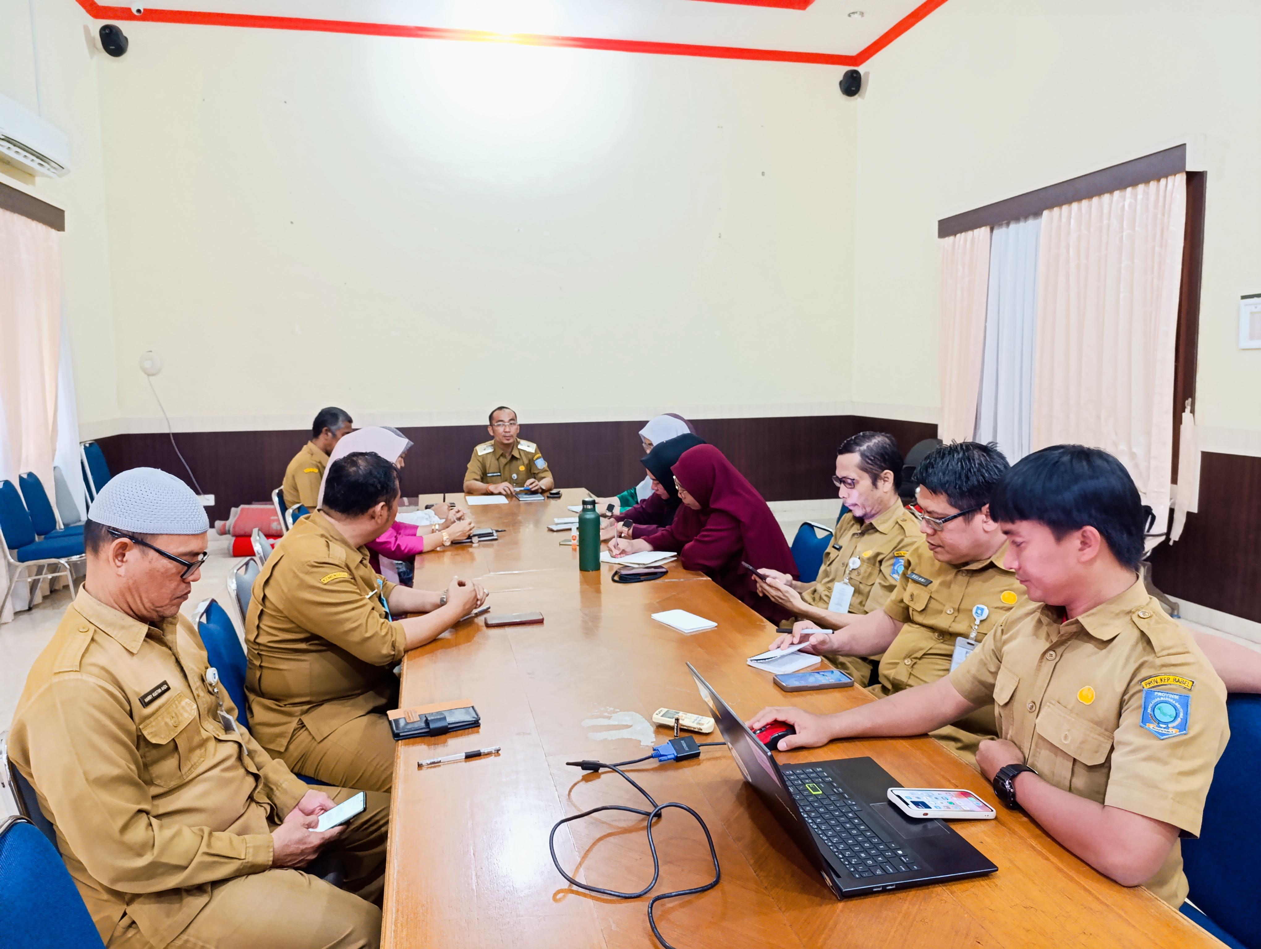 Disperindag Babel Gelar Rapat Regulasi Kelapa Sawit. 