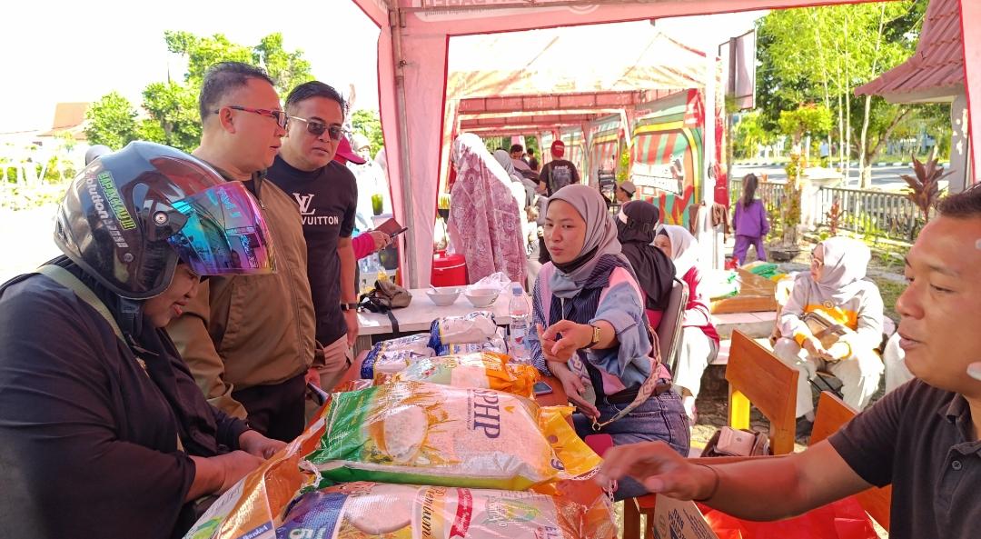 Disperindag Babel dan Honda Babel, Kolaborasi Event Senam Sehat dan Sembako Murah   