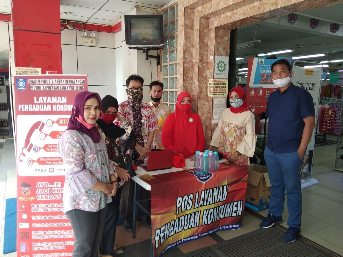 Disperindag Babel Melaksanakan 20 Pos Layanan Pengaduan Konsumen (LPK)