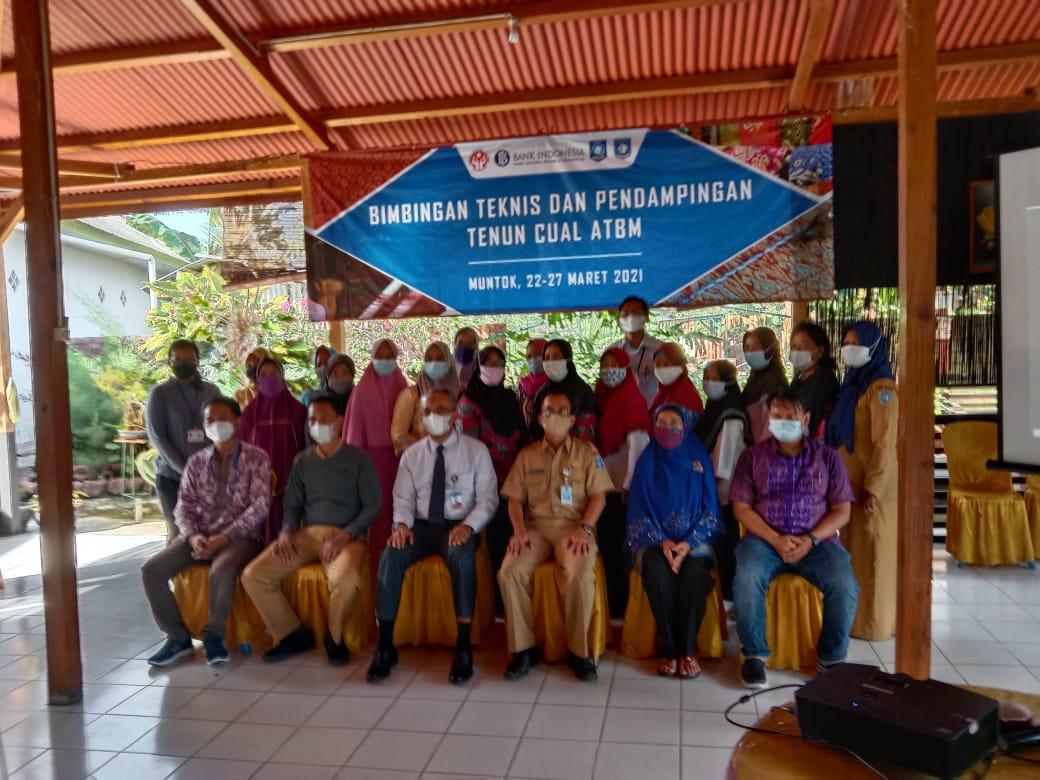 Tingkatkan Technical Know-how Perajin Cual di Bangka Barat, DISPERINDAG, BI & DEKRANASDA Kerja Keroyokan