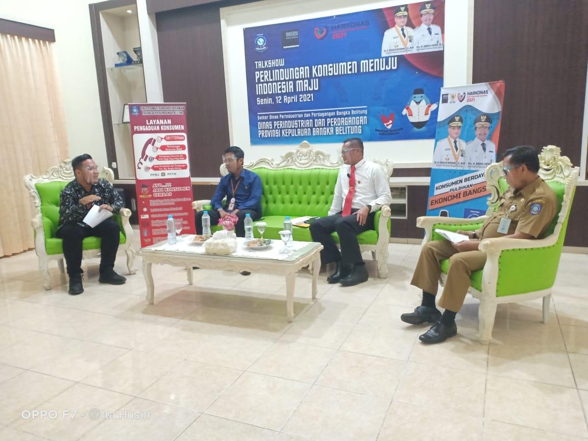 Peringati Harkonas ke 9, Disperindag Babel Gelar Talksow PK Menuju Indonesia Maju