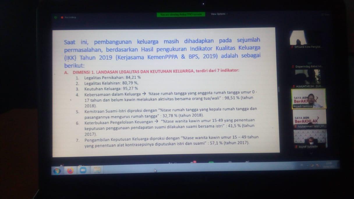 Disperindag Babel Dukung Wujudkan Kesetaraan Gender Dan Hak Anak di Provinsi Babel.