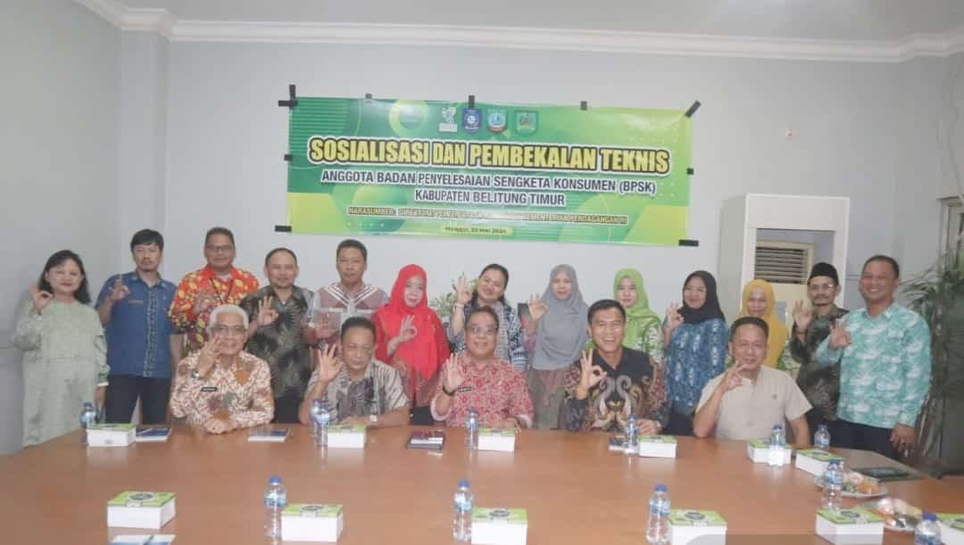 Anggota BPSK Kab. Beltim Dapat Pembekalan Teknis Penyelesaian Sengketa Konsumen