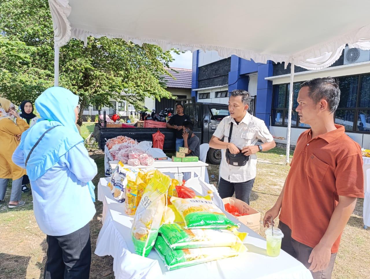 Di Festival KUKM 2024. Disperindag Babel Gelar Pasar Murah. Ada Beras, Minyak Dan Cabai.