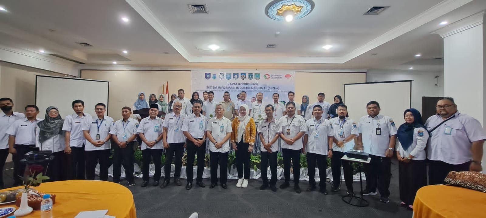Dorong Kepatuhan Perizinan Berusaha Pelaku Industri, Disperindag Prov. Babel Gelar Rakor SIINas