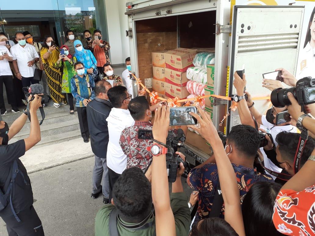 Peduli Terhadap UMKM Babel, Gubernur Babel Resmikan Warung Pangan  
