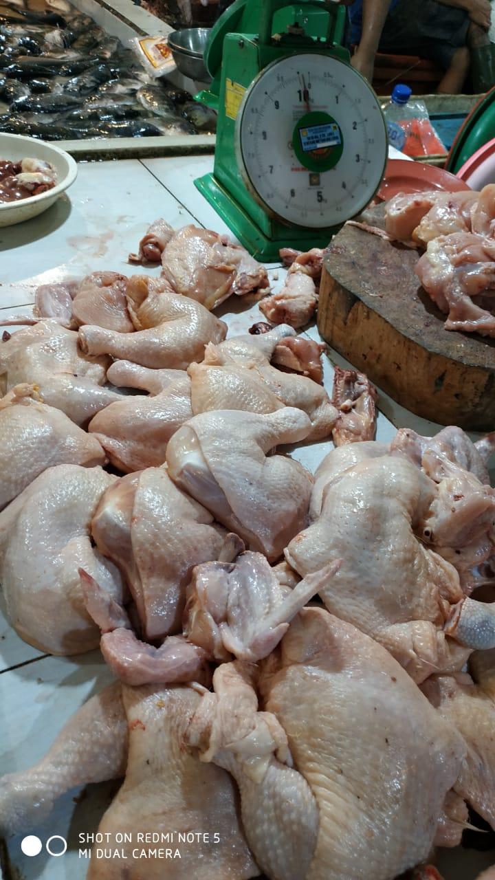 Informasi Harga Sembako, Senin (13/9) di Pasar Pembangunan. Harga Daging Ayam Mengalami Kenaikan, Bawang Merah Turun 