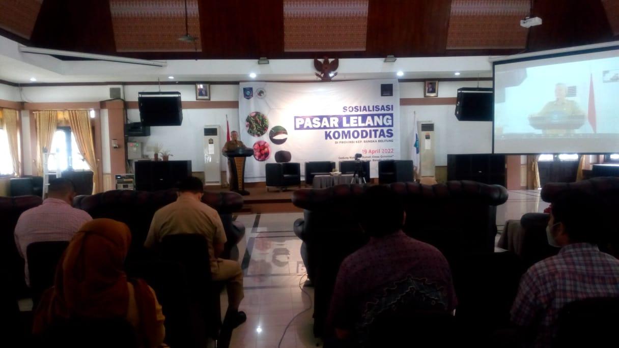 Disperindag Babel Sosialisasikan Pasar Lelang Komoditas Ke Para Petani Lada Dan Pengusaha