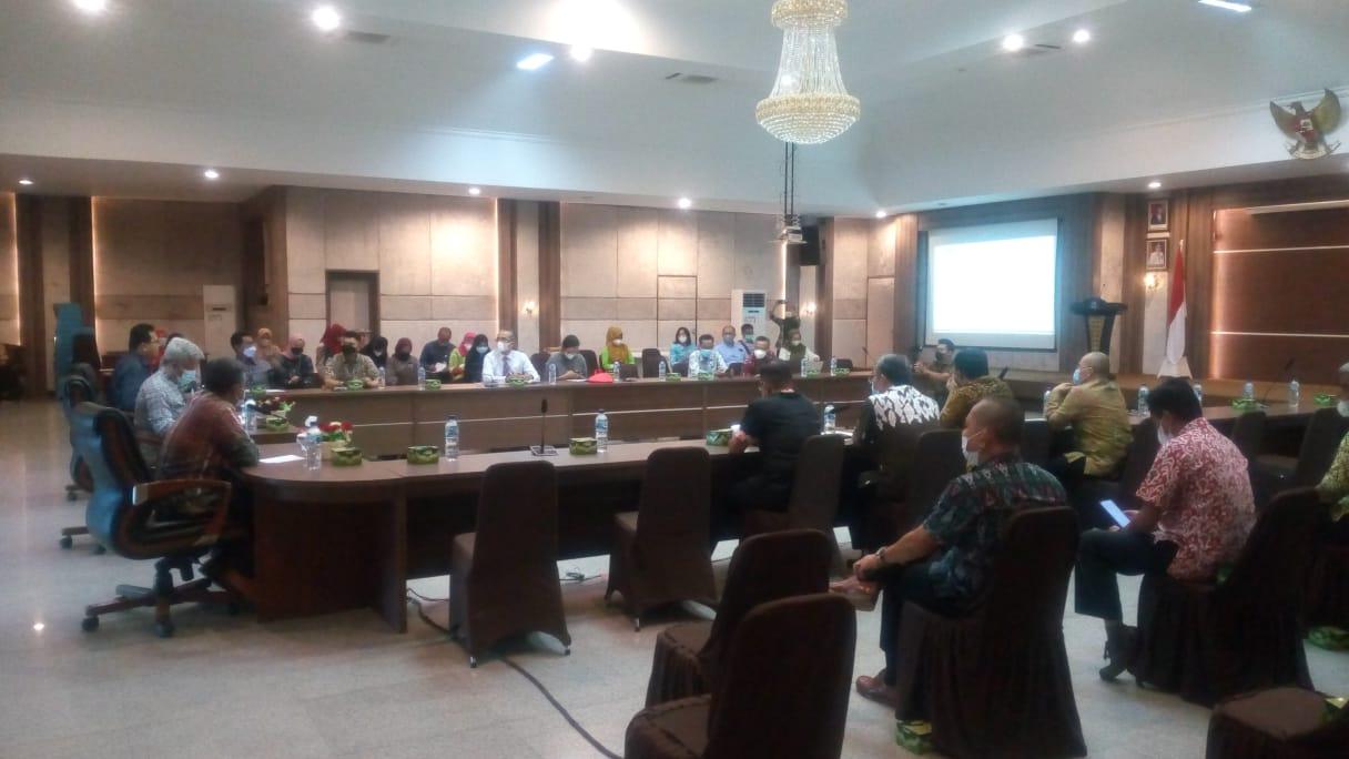 Tim Kemendag RI, Disperidag Provinsi, Kabupaten dan Kota Rakor Agenda Gernas BBI dan BWI Yang Dilaksanakan Di Babel