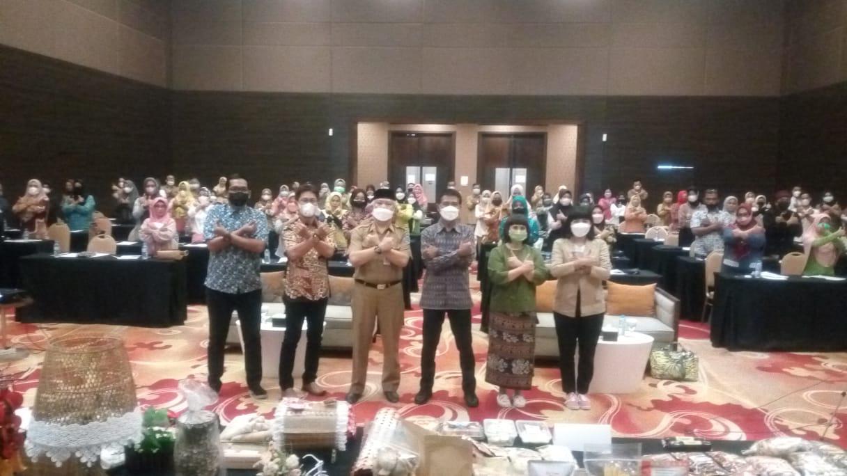 Kemendag RI Bersama Disperindag Babel Gelar Bimtek Pengembangan Produk Kepada 80 Pelaku Usaha UMKM Se-Babel