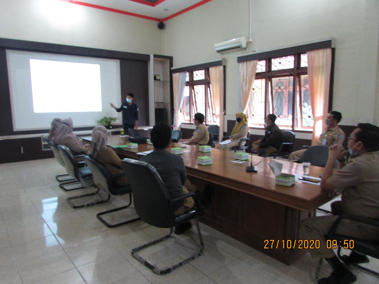 Disperindag Babel Lakukan Rapat Evaluasi terkait Kinerja TPL-IKM Beasiswa Angkatan 2015 