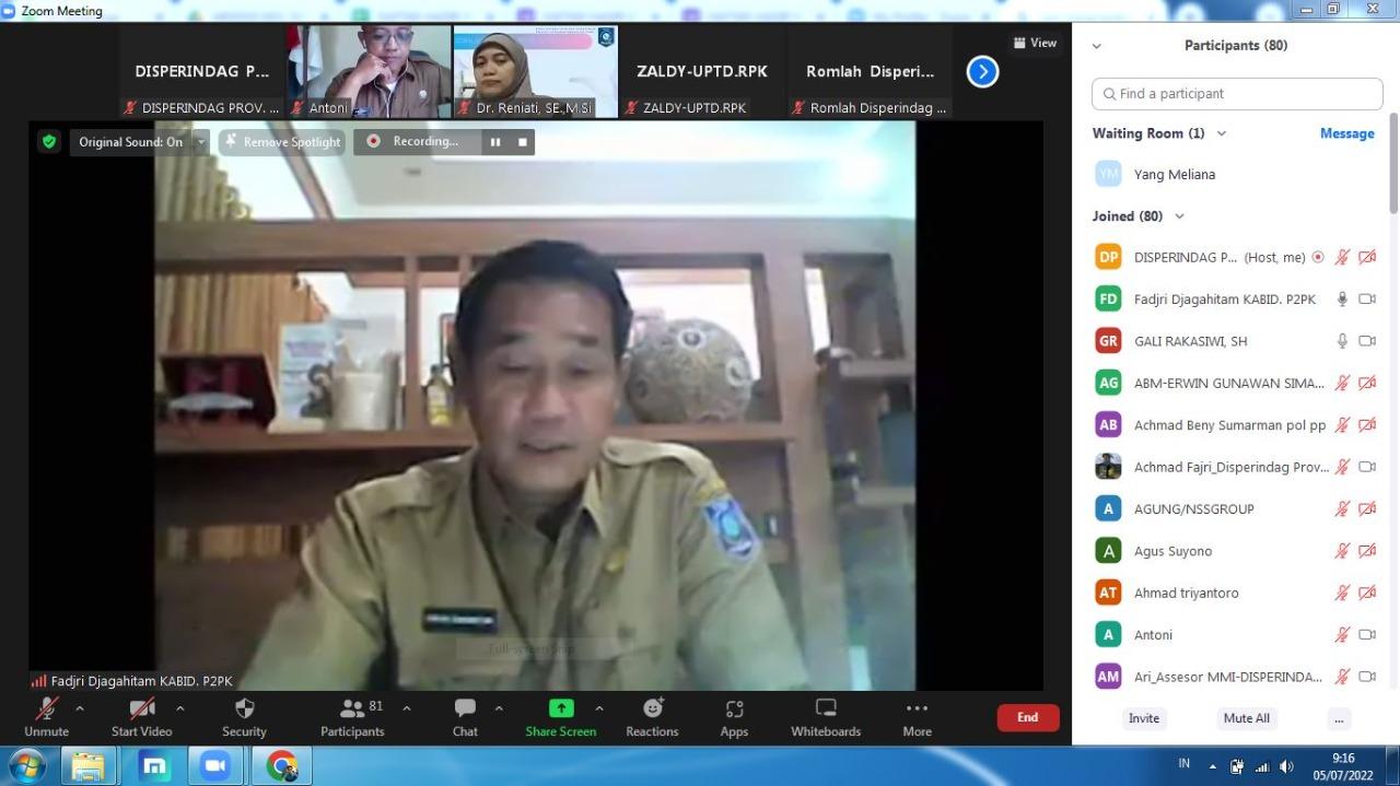 Mengedukasi Masyarakat Babel, Disperindag Babel Gelar Sosialisasi Perlindungan Konsumen