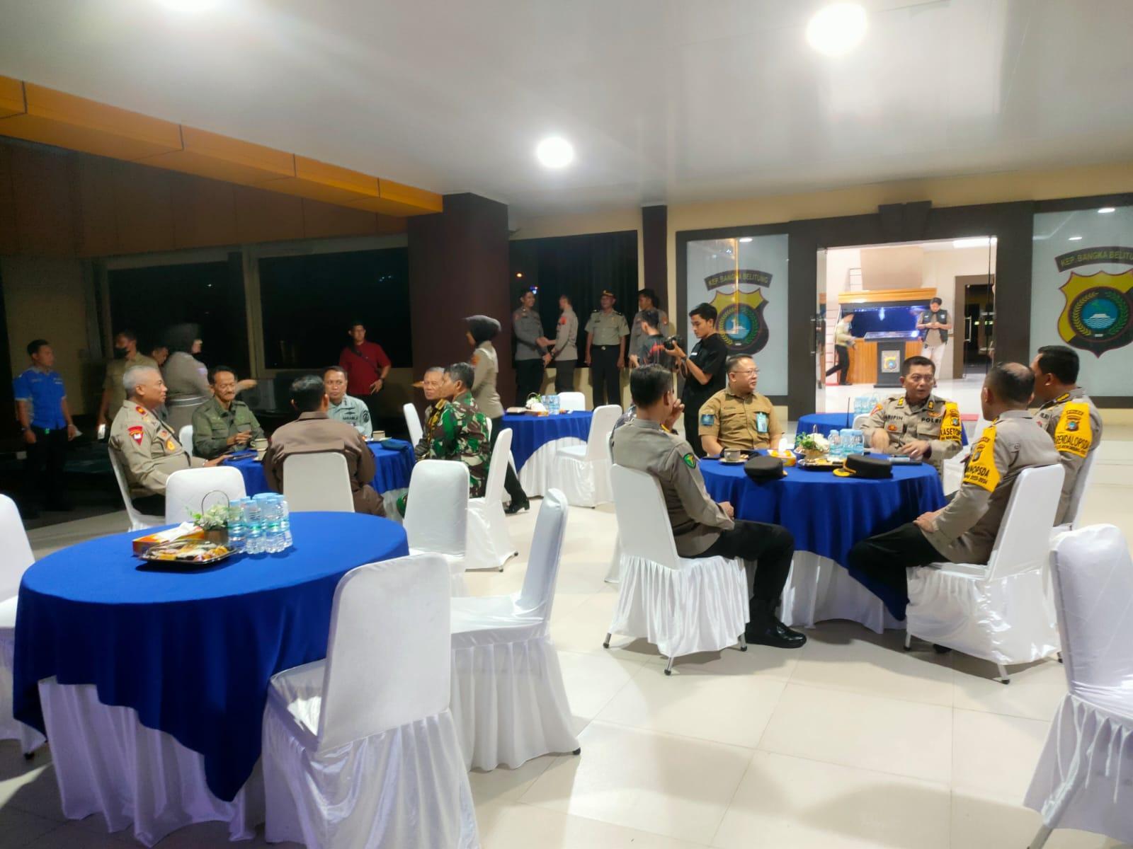  Jelang Nataru 2024,Disperindag Provinsi Babel Mengikuti Rangkaian Pengecekan Pos Pengamanan Dan Gereja