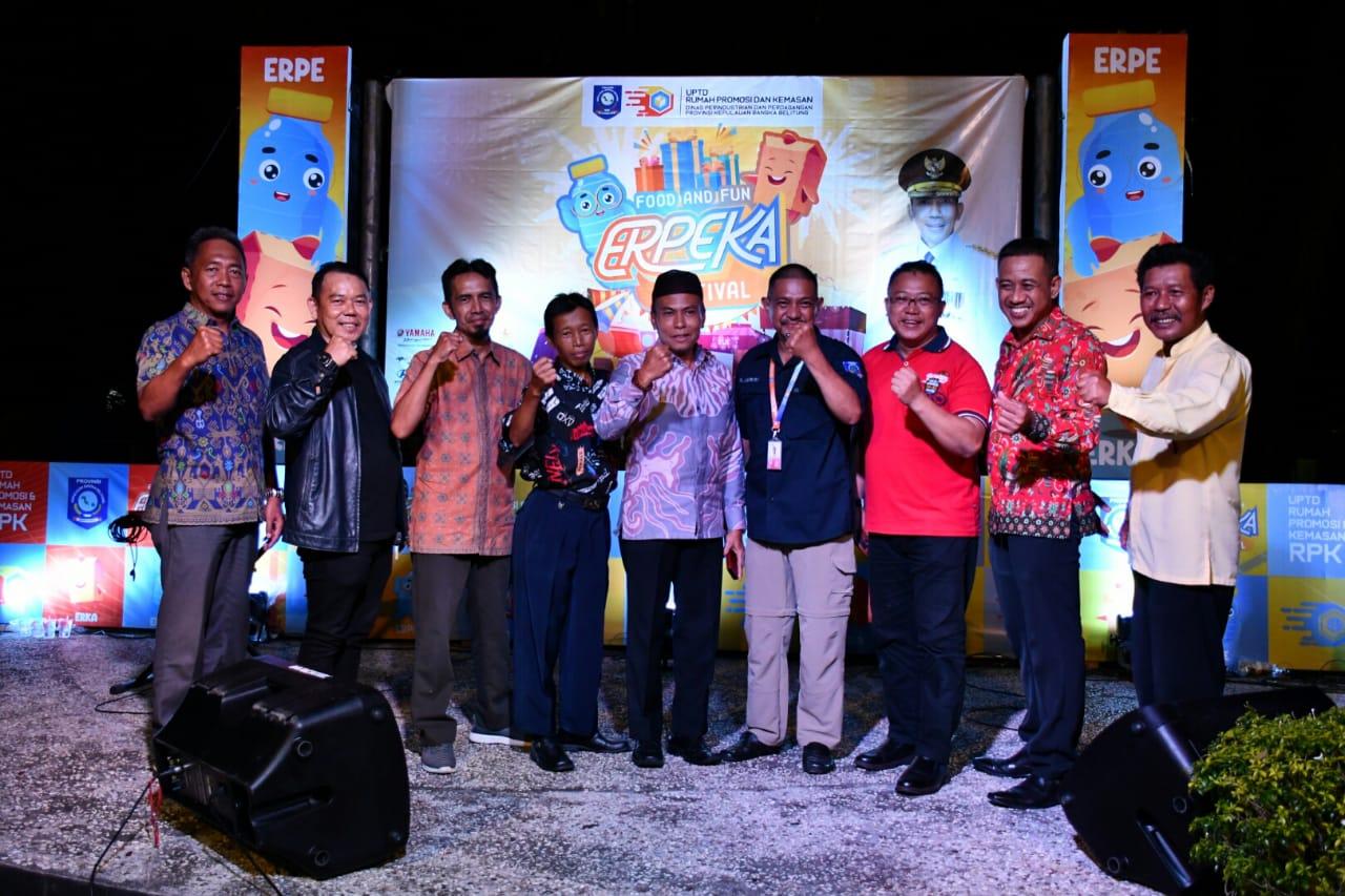 ERPEKA Festival, Ajang UPTD. RPK Perkenalkan Diri  Dan Menciptakan Pelayanan Yang  Diandalkan UMKM Babel.