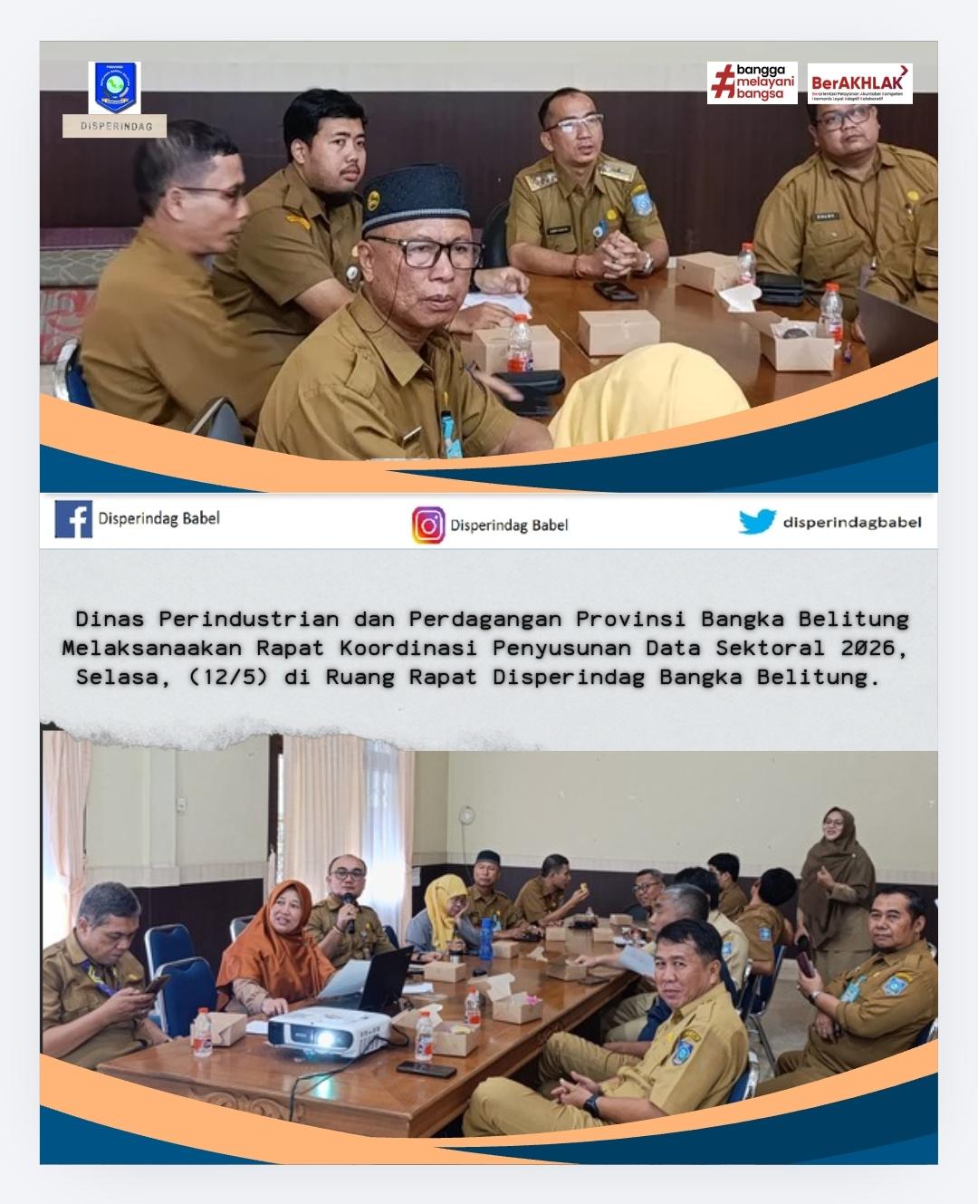 Rakor Penyusunan Data Sektoral 2026